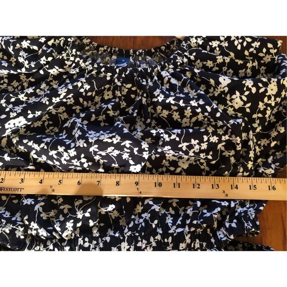 Old Navy Waist-Defined Poplin Side-Cutout Mini Dress SZ M - Picture 8 of 10